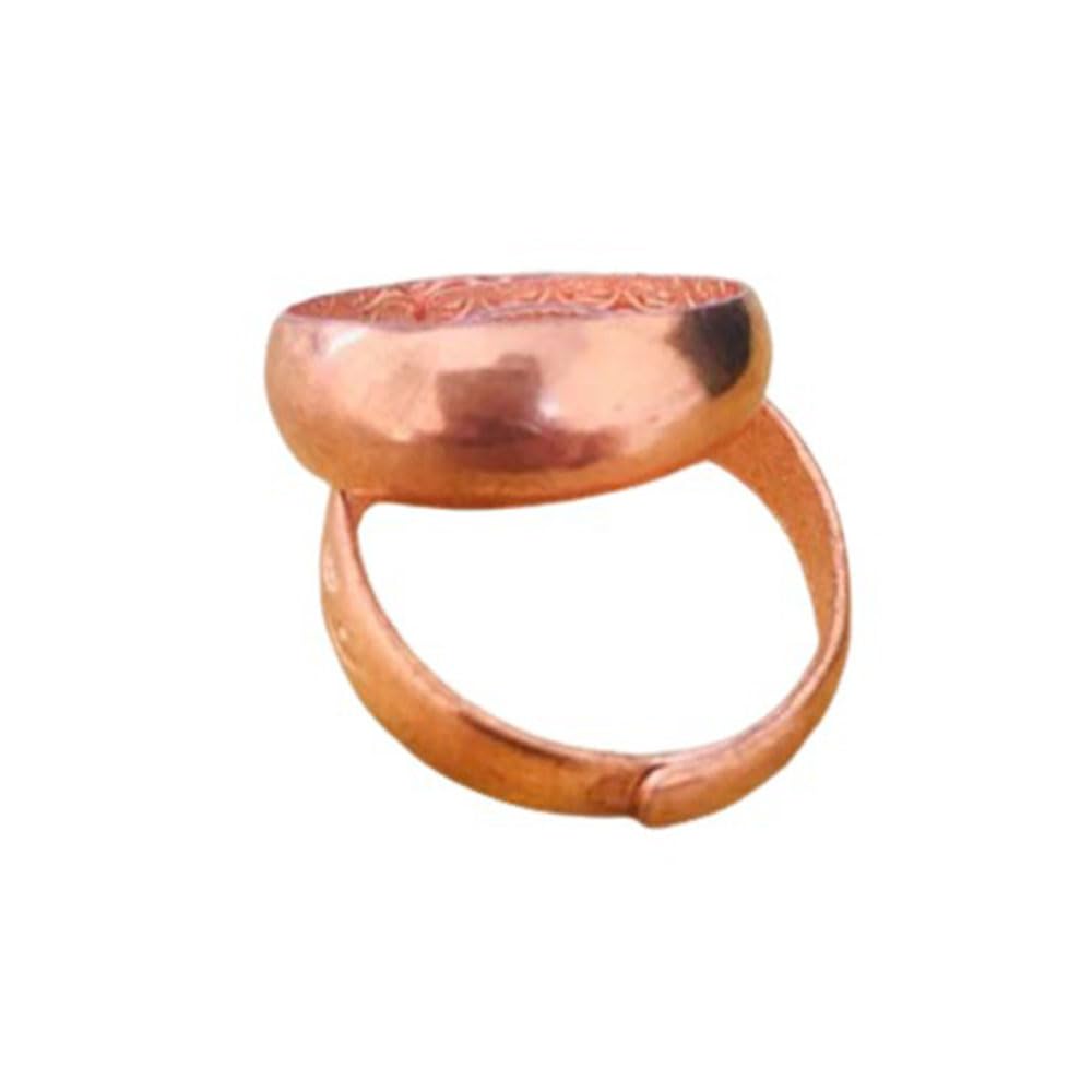 Amazon.co.jp: 2個セット純銅 リング 純銅 指輪 紫銅 銅線